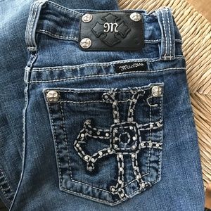 MISS ME Boot Cut Jeans Size 27